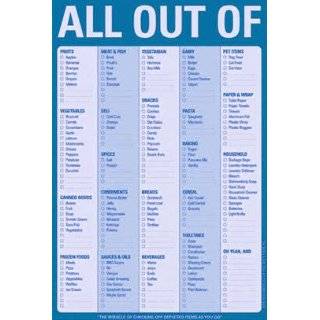  All Out Of Notepad By Knock Knock (Pink): Office Products