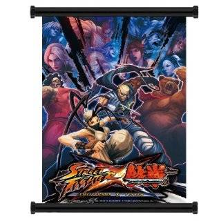  Street Fighter X Tekken Game Fabric Wall Scroll Poster (16 