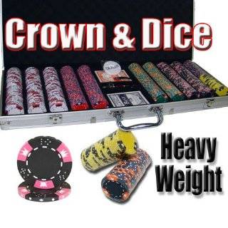  14 GRAM TRI COLOR ACE KING SUITED CLAY POKER CHIP: Health 