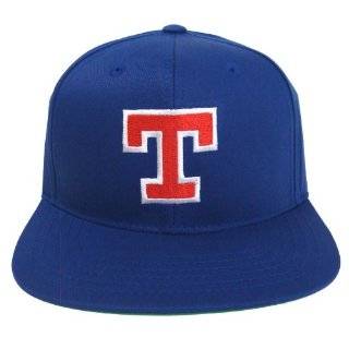 MLB Texas Rangers Royal Retro Snapback Cap Old School:  