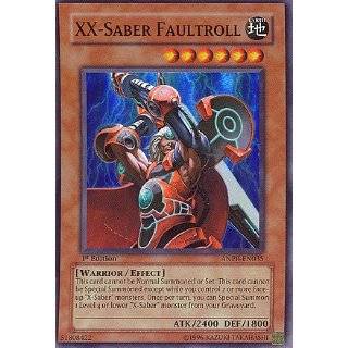   5Ds Ancient Prophecy Single Card XX Saber Faultroll ANPR EN035 Super