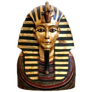   Ancient Egyptian Sculpture King Tut Tutankhamen Bust Statue Sculpture