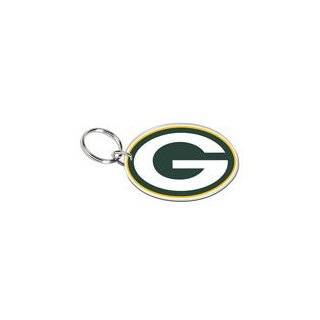  NFL Team Design Key Ring   Green Bay Packers: Sports 