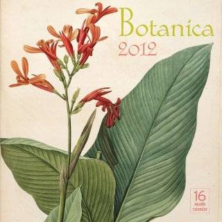Botanica   Cavallini 2012 Wall Calendar 
