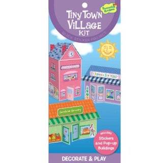 Peaceable Kingdom / Tiny Town Village Quick Sticker Kit