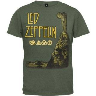   Tour Flyer Soft T Shirt   Small Led Zeppelin   Tour Flyer Soft T Shirt
