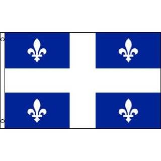  Quebec Flag 3 X 5 feet high quality Patio, Lawn & Garden
