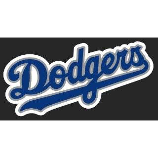  DODGERS Blue Vinyl Sticker/Decal (Baseball Team,Sports 