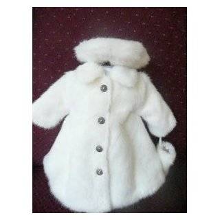 American Girl Doll Clothes   Satin Lined FUR COAT w/HAT & MUFFS 