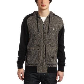  Volcom Mens Timber Lined Hoodie: Clothing