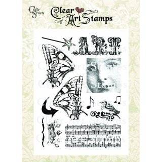  Crafty Secrets Small Art Stamp, Price Tags, Clear Arts 