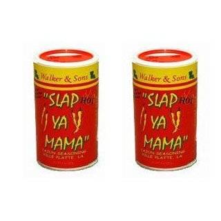 Slap Ya Mama Hot   THREE (3) 8oz Canisters  Grocery 