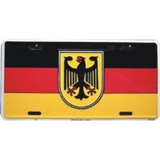 Germany Flag Bundesadler Federal Eagle Front Novelty License Plate 