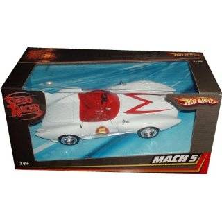  Hot Wheels Speed Racer Mach 5 Race and Flip Car: Toys 