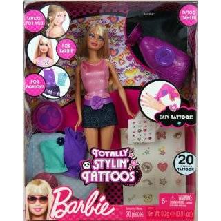  Totally Stylin Tattoos Barbie: Toys & Games