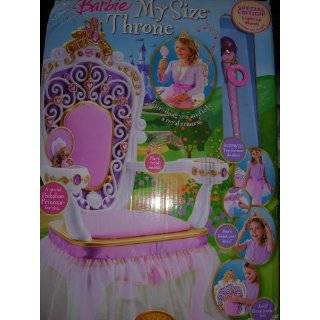  Mattel Barbie My Size Royal Secrets Throne Playset Toys & Games