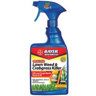 Bayer Advanced 704125A All In One Lawn Weed and Crabgrass Killer Ready 