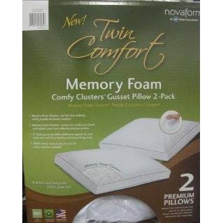  Memory Foam Cluster Pillow: Home & Kitchen