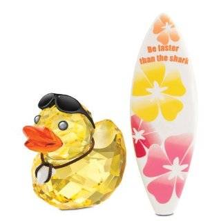  Swarovski Happy Duck   Punk Duck Figurine: Home & Kitchen
