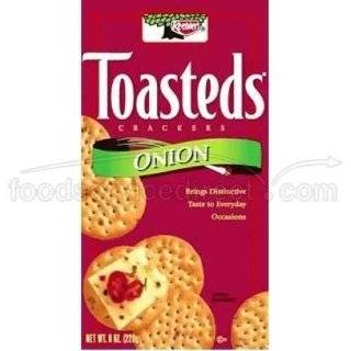 Keebler Toasteds Crackers, Onion, 8 oz. Grocery & Gourmet Food