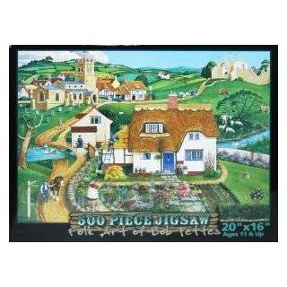   of Bob Pettes 500 Piece Jigsaw Puzzle: Rudolphs Mill: Toys & Games