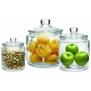  Round Tea Jar with Glass Lid   96 oz, 1 pc,(Frontier 
