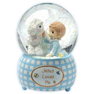  Precious Moments 100mm Musical Waterball Tune, Jesus Loves 