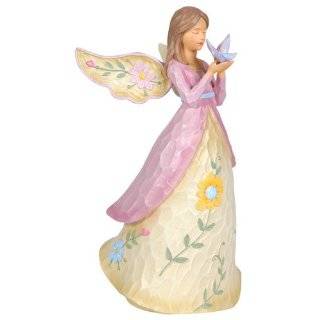 Precious Moments Angel With Butterfly Figurine