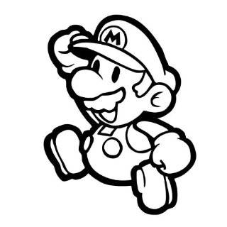  Mushroom   Super Mario Brothers Decal Sticker: Sports 