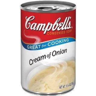 Campbells Red and White Soup, Cream of Onion, 10.75 Ounce (Pack of 12 