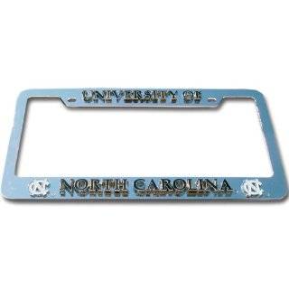 North Carolina Tar Heels Metal License Plate Frame:  Sports 