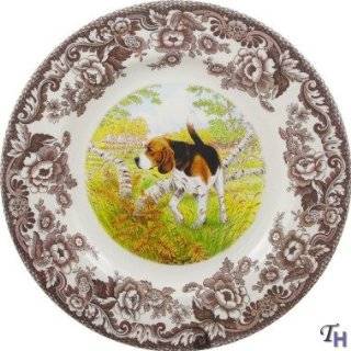 Spode Woodland Beagle Dinner Plate