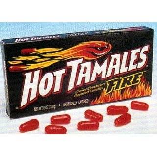 Hot Tamales Fire Candy, 8.3 Ounce Boxes (Pack of 12):  