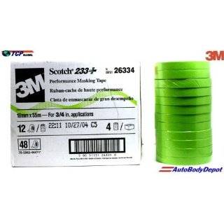 Paint Masking Tape   No. 233+ (Size\: 1x 60 Yds. Color: Green) By 3m 