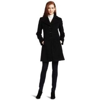 French Connection Womens Winter Sun Wool Coat, Nocturnal, 4 French 