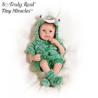 Sherry Rawn Tiny Miracles Freddie Froggy Baby Boy Doll: So Truly Real 