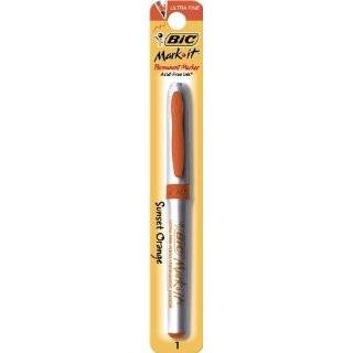 BIC Mark It   Color Collection Permanent Marker, Fine Point, Deep Sea 