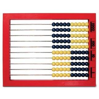  Melissa & Doug Classic Wooden Abacus: Toys & Games