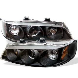 Spyder Auto Honda Accord Black Halogen Projector Headlight