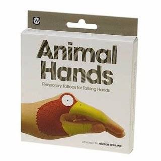 Temporary Tattoos for Talking Hands Animal Hands