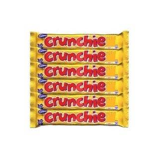 Crunchie Milk Chocolate with Honeycomb Center   Pack of 6 Bars