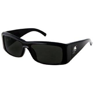   Mulisha Black Lens Matte Black Frame Sarge Sunglasses Automotive