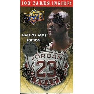 Michael Jordan Hall of Fame Factory Sealed Box Set 100 Cards including 