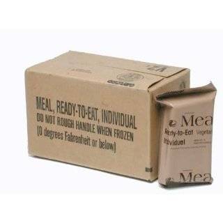 MREs (Meals Ready to Eat) Box A, Genuine U.S. Military Surplus, Menus 