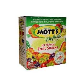 Motts Medleys Fruit Snacks 54 ct box