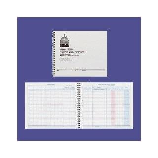  DOM840 BOOK,HOME BUDGET,10.5X7.5: Office Products
