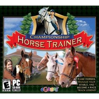 Championship Horse Trainer by eGames (Windows 2000 / 98 / Me / XP)