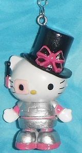Hello Kitty Cute Robot Robotic Silver Pink Decorative Custom