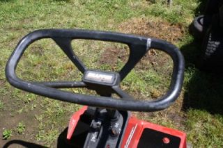 Snapper Ride on Riding Lawn Mower 8HP 5 Speed for Fix Up or Parts Was Working