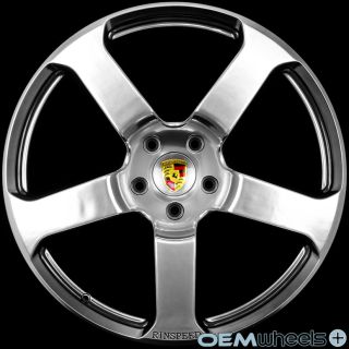 22" Hyper Black Wheels Fits Porsche Cayenne s GTS Turbo Audi Q7 VW Touareg Rims